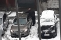 Takto to vyzerá, keď kontroverzný kotlebovec čistí auto od snehu: Čo tam stváral štvrťhodinu?!