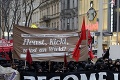 Tisíce ľudí protestovali vo Viedni: Fašisti neovládnu našu krajinu!