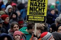 Tisíce ľudí protestovali vo Viedni: Fašisti neovládnu našu krajinu!