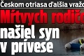 Českom otriasa ďalšia vražda manželov: Mŕtvych rodičov našiel syn v prívese