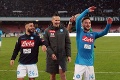 Fanúšikovia Neapolu priniesli na štadión megatransparent: Veľavravný odkaz Hamšíkovi!