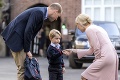 Veľký deň pre kráľovskú rodinu: George nastúpil do školy v sprievode princa Williama, Kate však chýbala!