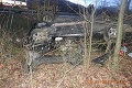 Tragédia na Štedrý deň pri Žiari nad Hronom: Šofér († 50) s autom dostal šmyk, vyletel z cesty a skončil medzi stromami