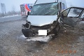 Zrážka dvoch áut v Košiciach: Zranilo sa šesť Ukrajincov a jeden Slovák