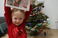 Malá bojovníčka Hanka so zaštopkaným srdiečkom: Pod stromček dostala najkrajší darček!