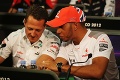 Šampión F1 Lewis Hamilton: Dojemný odkaz pre Schumachera!