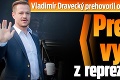 Vladimír Dravecký prehovoril o škandále v Nórsku: Prečo ho Šatan vyradil z reprezentácie?
