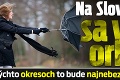 Na Slovensko sa valí orkán: V týchto okresoch to bude najnebezpečnejšie!