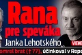 Rana pre speváka Janka Lehotského: Náhle mu zomrel brat († 77), účinkoval v Repete!