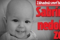 Záhadná smrť bábätka v postieľke: Sabrínku už mamička nedokázala zobudiť