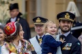 Švédska kráľovská rodina dala pokrstiť najmladšieho člena: Princa Gabriela zatienil starší brat!