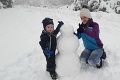 Sneh ochromil celé Slovensko: Vodiči hromžili od zlosti, deti a lyžiari sa bielej nádielke tešili