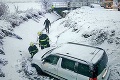 Sneh ochromil celé Slovensko: Vodiči hromžili od zlosti, deti a lyžiari sa bielej nádielke tešili
