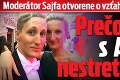 Moderátor Sajfa otvorene o vzťahu s Vinczeovou: Prečo sa už s Adelou nestretávam!