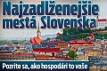 Najzadlženejšie mestá Slovenska: Pozrite sa, ako hospodári to vaše