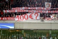 Tvrdá kritika fanúšikov Bayernu Mníchov: Za TOTO si na nich posvieti UEFA!