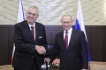 Zeman sa v Soči stretol s Putinom: Ruský prezident ocenil obojstrannú spoluprácu