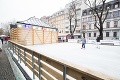 Obľúbenú atrakciu na Hviezdoslavovom námestí už stavajú: Klzisko zväčšia o 10 metrov