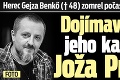 Herec Gejza Benkő († 48) zomrel počas skúšky v divadle: Dojímavé slová jeho kamaráta Joža Pročka