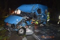 Tragická zrážka kamióna a dodávky v Prešovskom kraji: Ktoré auto prešlo do protismeru?