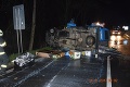 Tragická zrážka kamióna a dodávky v Prešovskom kraji: Ktoré auto prešlo do protismeru?