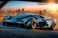 Elektrické Lamborghini Terzo Millenio je auto budúcnosti: Škrabance si opraví samo