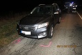 Vodička tereniaka v Prešovskom kraji zrazila chodca († 57): Kráčal v tmavom oblečení po okraji cesty