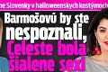 Známe Slovenky v halloweenskych kostýmoch: Barmošovú by ste nespoznali, Celeste bola šialene sexi