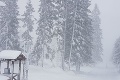 Veterná smršť bude Slovensko bičovať aj v pondelok: Meteorológovia varujú, znova bude snežiť!