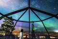 Unikátny hotel v sklenenom iglu: Noc pod arktickými hviezdami