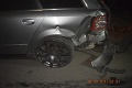 Opitá mladá vodička na Považí demolovala autá: Nafúkala viac ako dve promile alkoholu