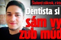 Šialený zákrok, z ktorého vám príde zle: Dentista si vo videu sám vytrhne zub múdrosti!