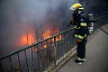 V Budapešti vypukol požiar: Ľudia sa priotrávili dymom, na autá padali kusy strechy!