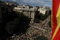 Stovky tisícok občanov vyšli do ulíc Barcelony: Demonštrujú za nezávislosť Katalánska