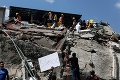 Katastrofálna situácia po zemetrasení v Mexiku: Počet obetí stúpol, z obyvateľov sú bezdomovci