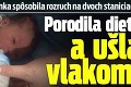 Mladá Sereďanka spôsobila rozruch na dvoch staniciach: Porodila dieťa a ušla vlakom!
