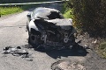 V Bardejovských kúpeľoch podpálili luxusné auto: Škodu vyčíslili na 100-tisíc eur!