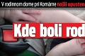 V rodinnom dome pri Komárne našli opustenú 9-mesačnú Lenku: Kde boli rodičia?