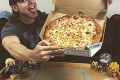 Mladík jedol pizzu každý deň po celý rok: Na jeho telo to malo nečakaný efekt!
