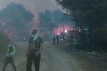 Požiare v obľúbenom Chorvátsku sa ešte nepodarilo uhasiť: Hasičom sťažujú práce aj silné vetry