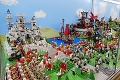 Lego výstava v Bojniciach: Tower či bitku postavili zo 100 000 kociek