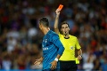 Vytočený Cristiano Ronaldo! Po červenej karte zaútočil na rozhodcu