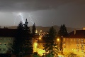 Ohromujúce FOTKY z divadla na oblohe: Takto zachytili Slováci nočnú búrku!