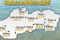 Neuveriteľná cifra! Najchladnejšiu vodnú nádrž Slovenska vyhrialo poriadne vysoko