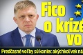 Fico o kríze vo vláde: Predčasné voľby sú koniec akýchkoľvek nádejí ohľadom jadra EÚ