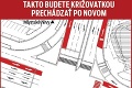 Rekonštrukcia križovatky pri autobuske v Bratislave: Autám pridali pruhy, chodcom vzali priechod!