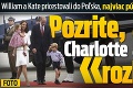 William a Kate pricestovali do Poľska, najviac pútali pozornosť ich deti: Pozrite, akí sú Charlotte a George rozkošní!