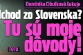 Dominika Cibulková šokuje: Odchod zo Slovenska? Tu sú moje dôvody!