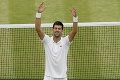 Utrápený Djokovič po postupe do štvrťfinále Wimbledonu: Je to vec, ktorá sa mi vracia!