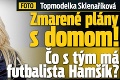 Topmodelka Sklenaříková: Zmarené plány s domom! Čo s tým má futbalista Hamšík?